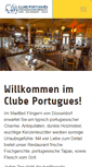 Mobile Screenshot of clube-portugues.de